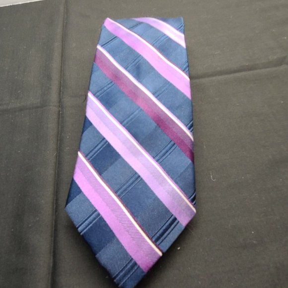 Michael Kors Other - MICHAEL KORS Men's Tie - Purple Blue Striped